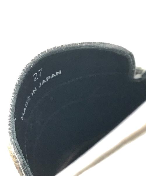 TENDER PERSON（テンダ―パーソン）TENDER PERSON (テンダ―パーソン) FLAME PATTERN LOAFER シルバー サイズ:27の古着・服飾アイテム