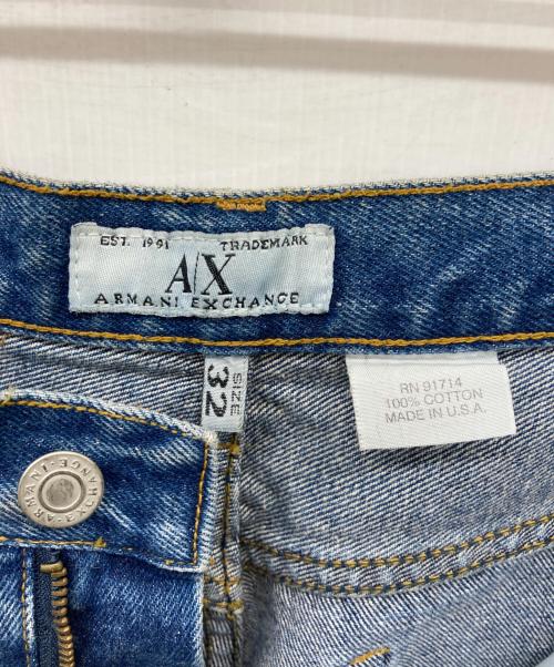 ARMANI EXCHANGE（アルマーニ エクスチェンジ）ARMANI EXCHANGE (アルマーニ エクスチェンジ) デニムパンツ インディゴ サイズ:32の古着・服飾アイテム