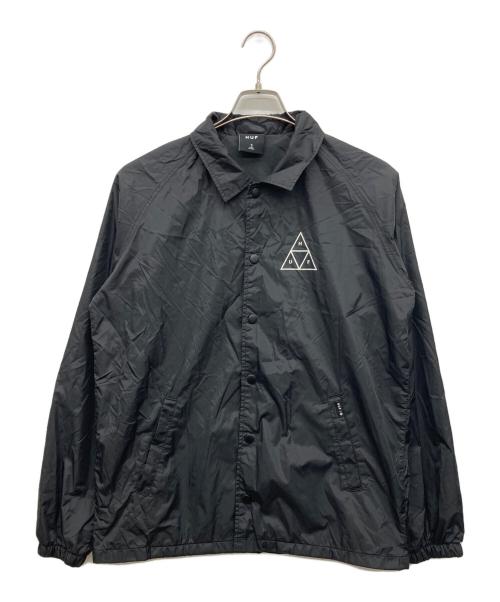 HUF（ハフ）HUF (ハフ) ナイロンジャケット ブラック サイズ:Sの古着・服飾アイテム