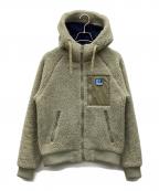 HELLY HANSENヘリーハンセン）の古着「ファイバーパイルサーモフーディー」｜オリーブ