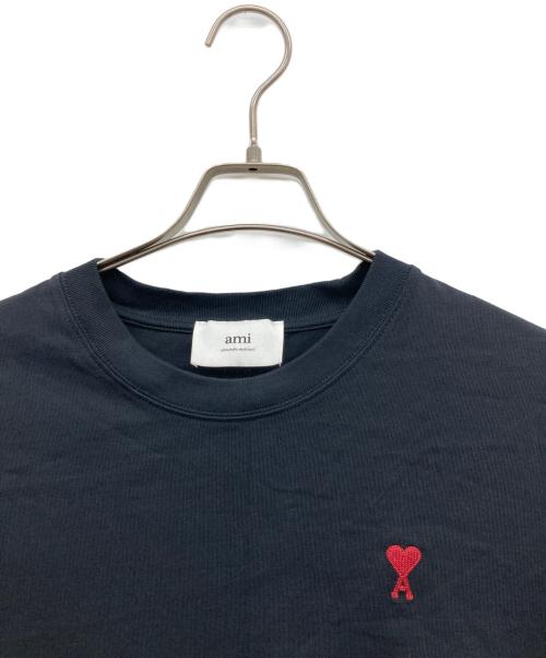 ami（アミ）ami (アミ) 半袖カットソー ブラック サイズ:Sの古着・服飾アイテム