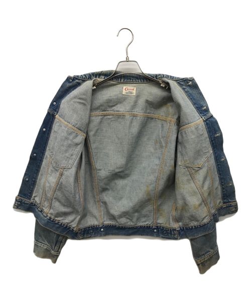 CANTON（キャントン）CANTON (キャントン) デニムジャケット インディゴ サイズ:不明の古着・服飾アイテム