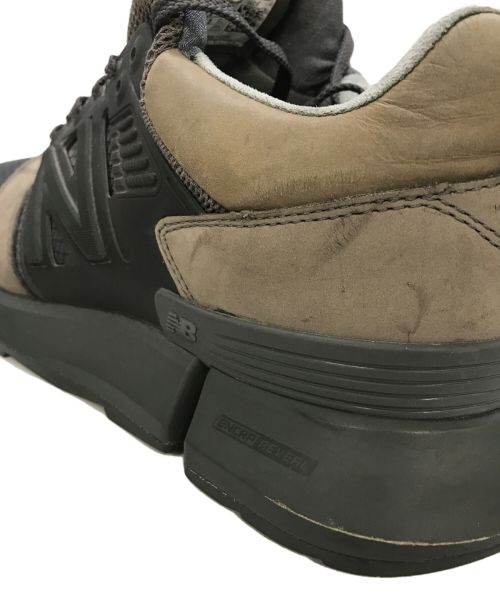 NEW BALANCE（ニューバランス）NEW BALANCE (ニューバランス) AURALEE (オーラリー) スニーカー ブラウン サイズ:26cmの古着・服飾アイテム