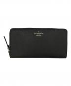 Kate Spadeケイトスペード）の古着「長財布」｜ブラック