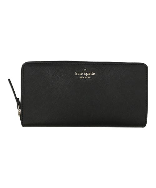 Kate Spade（ケイトスペード）Kate Spade (ケイトスペード) 長財布 ブラックの古着・服飾アイテム