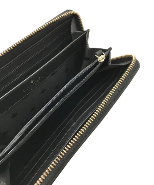 Kate Spade（ケイトスペード）Kate Spade (ケイトスペード) 長財布 ブラックの古着・服飾アイテム