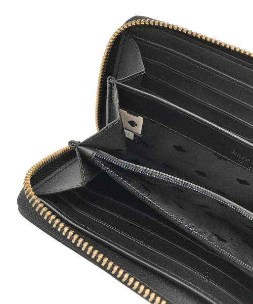 Kate Spade（ケイトスペード）Kate Spade (ケイトスペード) 長財布 ブラックの古着・服飾アイテム