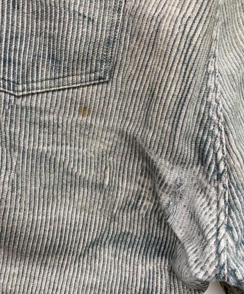 TALKING ABOUT THE ABSTRACTION（トーキング アバウト ジ アブストラクション）TALKING ABOUT THE ABSTRACTION (トーキング アバウト ジ アブストラクション) 転写デザインパンツ グレー サイズ:3の古着・服飾アイテム