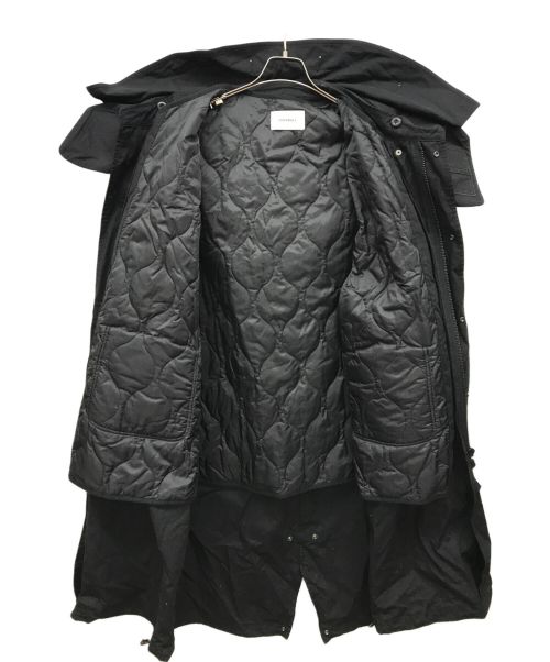 JOHNBULL（ジョンブル）JOHNBULL (ジョンブル) ライナー付モッズコート ブラック サイズ:Mの古着・服飾アイテム