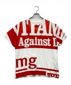 Maison Margielaメゾンマルジェラ）の古着「Tシャツ」｜ホワイト×レッド