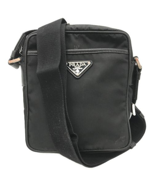 PRADA（プラダ）PRADA (プラダ) ショルダーバッグ ブラックの古着・服飾アイテム