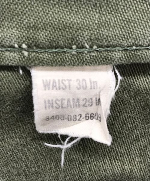 US ARMY（ユーエスアーミー）US ARMY (ユーエスアーミー) ベイカーパンツ オリーブ サイズ:W30×L29の古着・服飾アイテム
