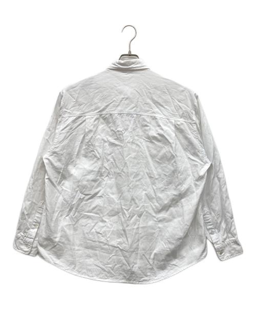 AURALEE（オーラリー）AURALEE (オーラリー) ボタンダウンシャツ ホワイト サイズ:4の古着・服飾アイテム