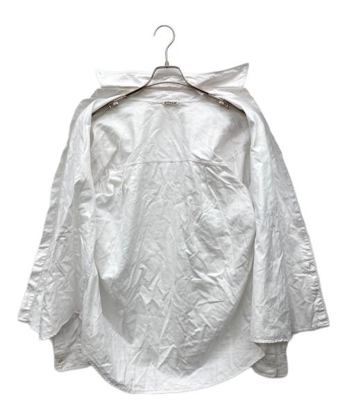 AURALEE（オーラリー）AURALEE (オーラリー) ボタンダウンシャツ ホワイト サイズ:4の古着・服飾アイテム