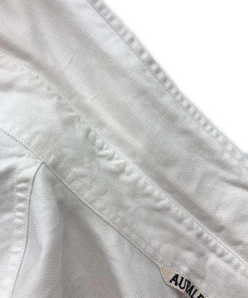 AURALEE（オーラリー）AURALEE (オーラリー) ボタンダウンシャツ ホワイト サイズ:4の古着・服飾アイテム