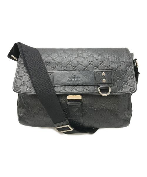 GUCCI（グッチ）GUCCI (グッチ) ショルダーバッグ ブラックの古着・服飾アイテム