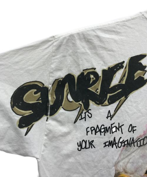 cactus jack（カクタス・ジャック）cactus jack (カクタス・ジャック) FRAGMENT DESIGN (フラグメントデザイン) Travis Scott (トラヴィス スコット) Tシャツ ホワイト サイズ:XLの古着・服飾アイテム