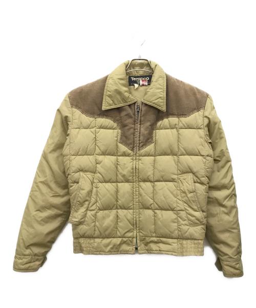 TEMPCO（テンプコ）Tempco (テンプコ) ダウンジャケット ブラウン サイズ:不明の古着・服飾アイテム