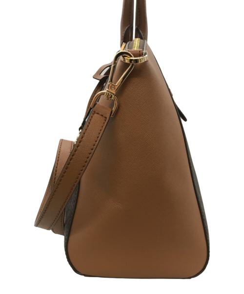 MICHAEL KORS（マイケル・コース）MICHAEL KORS (マイケルコース) 2WAYバッグ ブラウンの古着・服飾アイテム