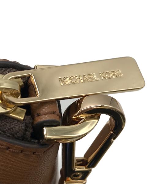 MICHAEL KORS（マイケル・コース）MICHAEL KORS (マイケルコース) 2WAYバッグ ブラウンの古着・服飾アイテム