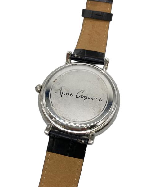 ANNE COQUINE（アンコキーヌ）Anne Coquine (アンコキーヌ) 腕時計 ブラックの古着・服飾アイテム
