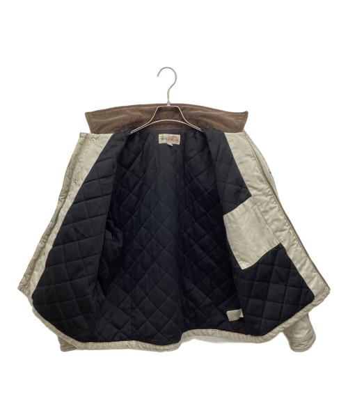 stussy（ステューシー）stussy (ステューシー) Workgear Jacket ベージュ サイズ:Sの古着・服飾アイテム