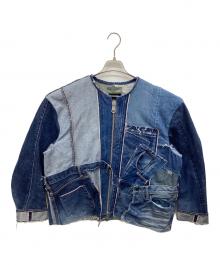 JAPAN DENIM×KURO（ジャパンデニム×クロ）の古着「REMAKE DENIM JACKET」｜インディゴ