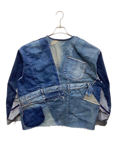 JAPAN DENIM（ジャパンデニム）JAPAN DENIM (ジャパンデニム) KURO (クロ) REMAKE DENIM JACKET インディゴ サイズ:1の古着・服飾アイテム