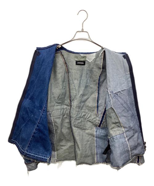 JAPAN DENIM（ジャパンデニム）JAPAN DENIM (ジャパンデニム) KURO (クロ) REMAKE DENIM JACKET インディゴ サイズ:1の古着・服飾アイテム