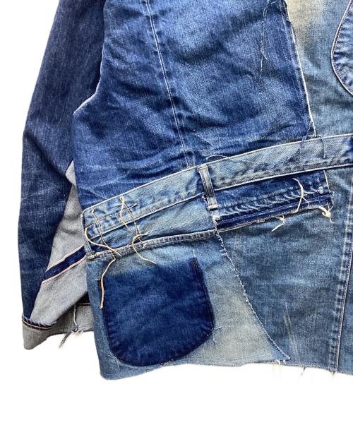 JAPAN DENIM（ジャパンデニム）JAPAN DENIM (ジャパンデニム) KURO (クロ) REMAKE DENIM JACKET インディゴ サイズ:1の古着・服飾アイテム