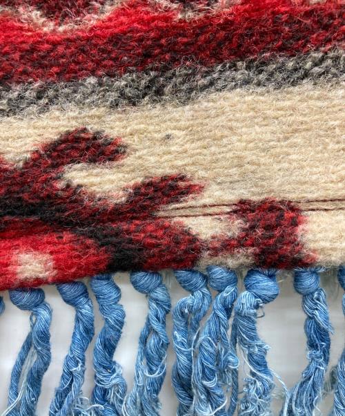 DIESEL（ディーゼル）DIESEL (ディーゼル) ポンチョ レッド サイズ:Sの古着・服飾アイテム