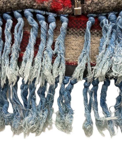 DIESEL（ディーゼル）DIESEL (ディーゼル) ポンチョ レッド サイズ:Sの古着・服飾アイテム