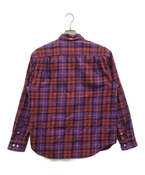 SUPREME（シュプリーム）SUPREME (シュプリーム) チェックシャツ パープル サイズ:Sの古着・服飾アイテム