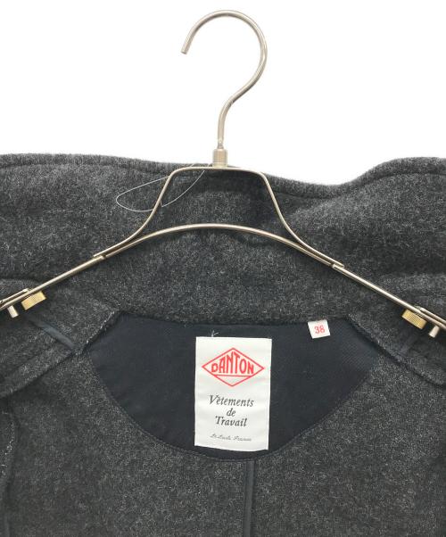 DANTON（ダントン）DANTON (ダントン) ウールモッサコート グレー サイズ:38の古着・服飾アイテム