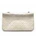 CHANEL (シャネル) フルフラップマトラッセチェーンショルダーバック ホワイト：140000円