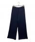 hello bonjour（ハローボンジュール）の古着「Knit Straight Pants」｜ネイビー