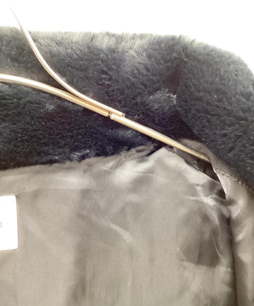 MONKEY TIME（モンキータイム）MONKEY TIME (モンキータイム) MT FAUX FUR ZIP BLSN ブラック サイズ:Mの古着・服飾アイテム