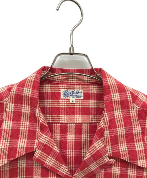 東洋エンタープライズ（トウヨウエンタープライズ）東洋エンタープライズ (トウヨウエンタープライズ) チェックシャツ レッド サイズ:Lの古着・服飾アイテム