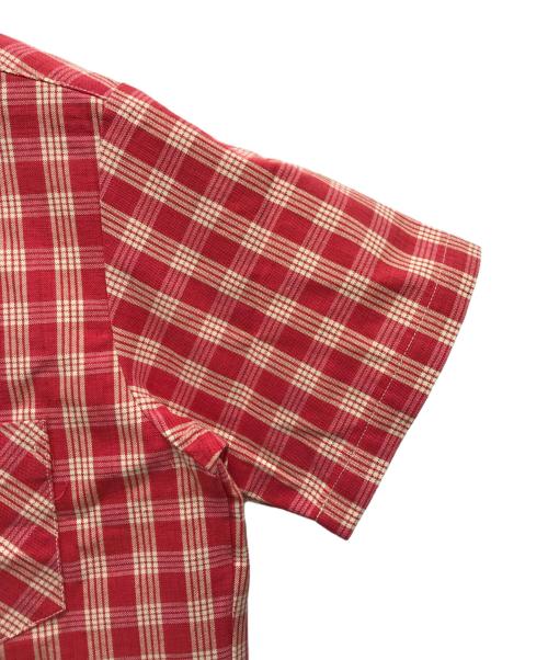 東洋エンタープライズ（トウヨウエンタープライズ）東洋エンタープライズ (トウヨウエンタープライズ) チェックシャツ レッド サイズ:Lの古着・服飾アイテム