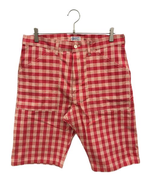 東洋エンタープライズ（トウヨウエンタープライズ）東洋エンタープライズ (トウヨウエンタープライズ) ハーフパンツ レッド サイズ:34の古着・服飾アイテム