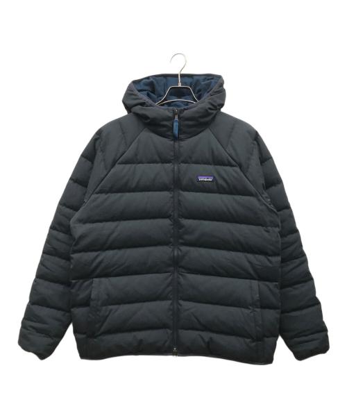 Patagonia（パタゴニア）Patagonia (パタゴニア) コットンダウンジャケット ネイビー サイズ:W's XL　M's Lの古着・服飾アイテム