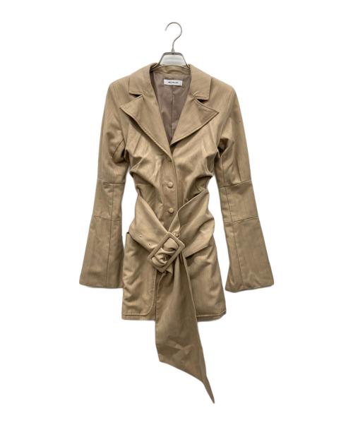 melt the lady（メルトザレディ）MELT THE LADY (メルトザレディ) ブレザーミニワンピース ベージュ サイズ:Fの古着・服飾アイテム