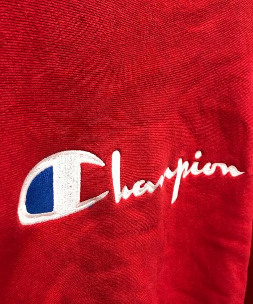 Champion REVERSE WEAVE（チャンピオン リバース ウィーブ）Champion REVERSE WEAVE (チャンピオン リバース ウィーブ) スウェット レッド サイズ:XLの古着・服飾アイテム