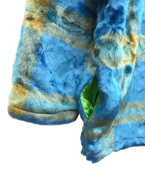 NIKE（ナイキ）NIKE (ナイキ) AS W NSW FX FUR AOP JKT NSW COURT ブルー サイズ:XXLの古着・服飾アイテム