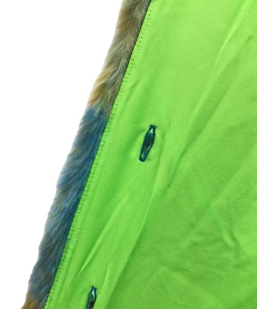 NIKE（ナイキ）NIKE (ナイキ) AS W NSW FX FUR AOP JKT NSW COURT ブルー サイズ:XXLの古着・服飾アイテム