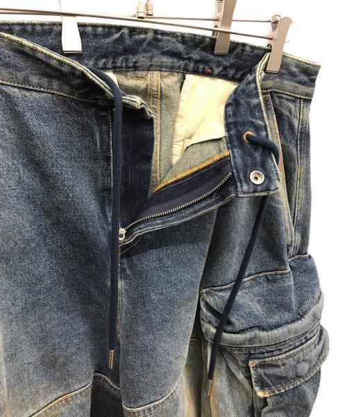 DIESEL（ディーゼル）DIESEL (ディーゼル) デニムモンスターカーゴパンツ インディゴ サイズ:32の古着・服飾アイテム