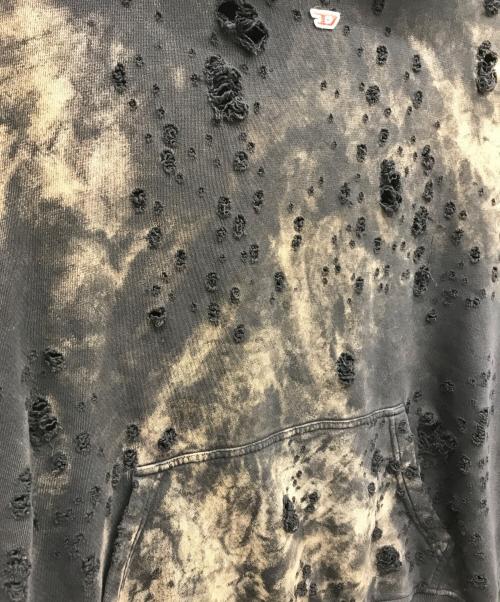 DIESEL（ディーゼル）DIESEL (ディーゼル) S-BOXT-HOOD-N9 ブラック サイズ:XLの古着・服飾アイテム