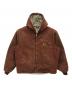 CarHartt（カーハート）の古着「アクティブジャケット」｜ブラウン
