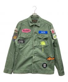 REPLAY（リプレイ）の古着「ミリタリージャケット」｜オリーブ