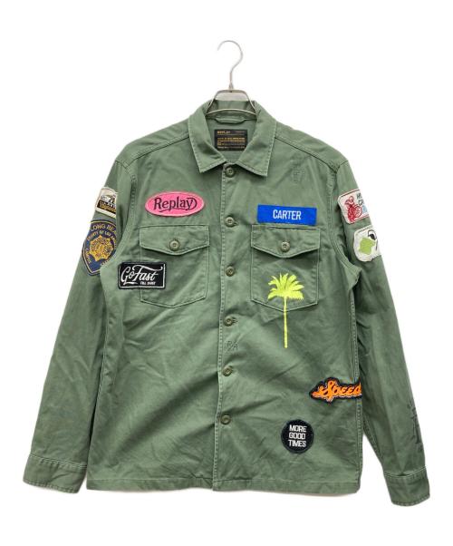 REPLAY（リプレイ）REPLAY (リプレイ) ミリタリージャケット オリーブ サイズ:なしの古着・服飾アイテム
